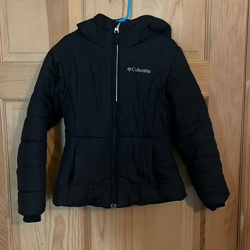 Black Columbia kids winter coat